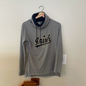 Grey Under Armour ND pullover size small